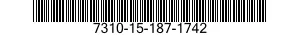 7310-15-187-1742 FRYER,DEEP FAT 7310151871742 151871742