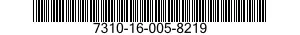 7310-16-005-8219 RANGE,GAS 7310160058219 160058219