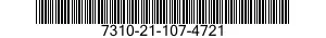 7310-21-107-4721  7310211074721 211074721