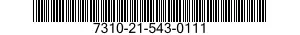 7310-21-543-0111  7310215430111 215430111