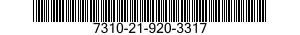 7310-21-920-3317  7310219203317 219203317