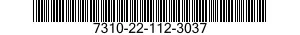 7310-22-112-3037  7310221123037 221123037