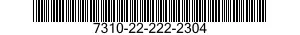 7310-22-222-2304  7310222222304 222222304