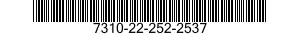7310-22-252-2537  7310222522537 222522537