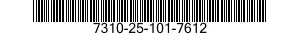 7310-25-101-7612 FLAMMERING 7310251017612 251017612