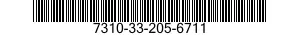 7310-33-205-6711 TOASTER,ELECTRIC 7310332056711 332056711
