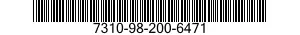 7310-98-200-6471  7310982006471 982006471