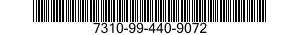 7310-99-440-9072  7310994409072 994409072
