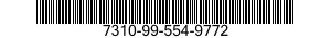 7310-99-554-9772  7310995549772 995549772