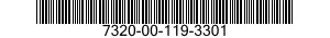 7320-00-119-3301  7320001193301 001193301
