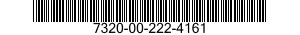 7320-00-222-4161  7320002224161 002224161