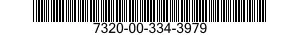 7320-00-334-3979  7320003343979 003343979