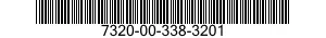 7320-00-338-3201  7320003383201 003383201