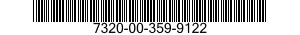 7320-00-359-9122  7320003599122 003599122