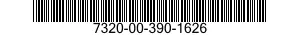 7320-00-390-1626  7320003901626 003901626