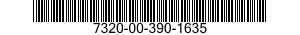 7320-00-390-1635  7320003901635 003901635