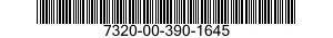 7320-00-390-1645  7320003901645 003901645