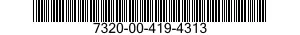 7320-00-419-4313  7320004194313 004194313