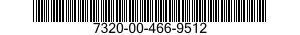 7320-00-466-9512  7320004669512 004669512