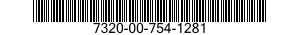 7320-00-754-1281  7320007541281 007541281