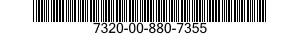 7320-00-880-7355  7320008807355 008807355