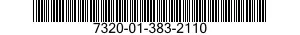 7320-01-383-2110  7320013832110 013832110