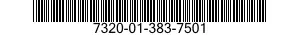 7320-01-383-7501  7320013837501 013837501