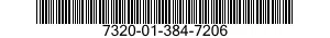 7320-01-384-7206  7320013847206 013847206