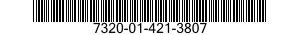 7320-01-421-3807  7320014213807 014213807