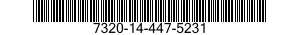 7320-14-447-5231 DISQUE,DE BROYAGE 7320144475231 144475231