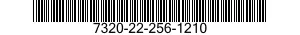 7320-22-256-1210  7320222561210 222561210