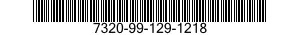7320-99-129-1218  7320991291218 991291218
