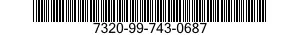 7320-99-743-0687  7320997430687 997430687