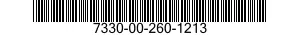 7330-00-260-1213  7330002601213 002601213