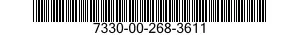 7330-00-268-3611  7330002683611 002683611