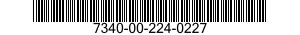 7340-00-224-0227  7340002240227 002240227