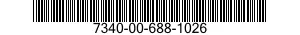 7340-00-688-1026  7340006881026 006881026