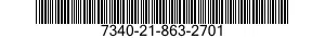 7340-21-863-2701  7340218632701 218632701