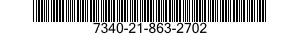 7340-21-863-2702  7340218632702 218632702