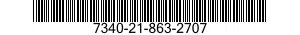 7340-21-863-2707  7340218632707 218632707