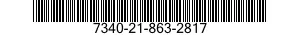 7340-21-863-2817  7340218632817 218632817