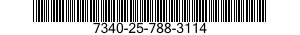 7340-25-788-3114  7340257883114 257883114