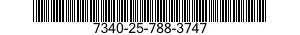 7340-25-788-3747  7340257883747 257883747