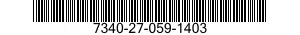 7340-27-059-1403 KNIFE,TABLE 7340270591403 270591403