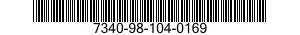 7340-98-104-0169 LADLE,SAUCE,TABLE 7340981040169 981040169