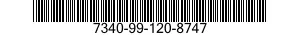 7340-99-120-8747 FORK,PICNIC 7340991208747 991208747