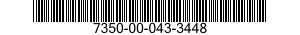 7350-00-043-3448  7350000433448 000433448