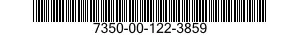 7350-00-122-3859  7350001223859 001223859