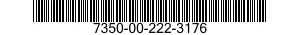 7350-00-222-3176 CASTER,CRUET 7350002223176 002223176