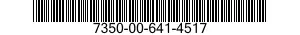 7350-00-641-4517 CUP,DISPOSABLE 7350006414517 006414517